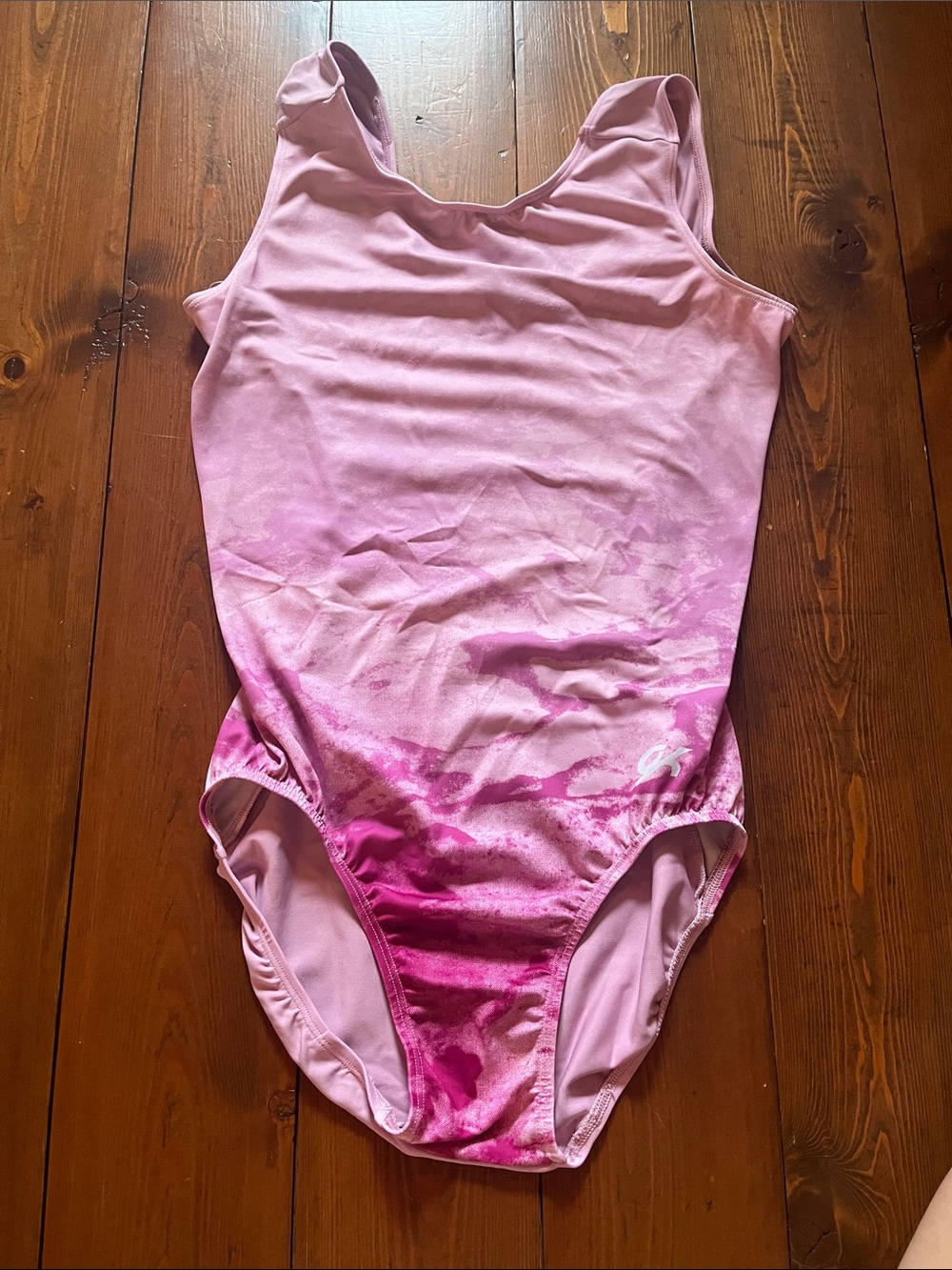 GK Girls Pink Ombre Tank Leotard